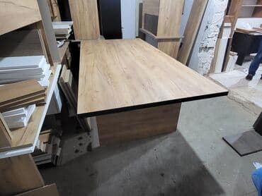 купить стол для компьютера: Konfrans masasi yenidir hundurluk 75 sm eni 110 sm uzunluq 220 sm — 3
