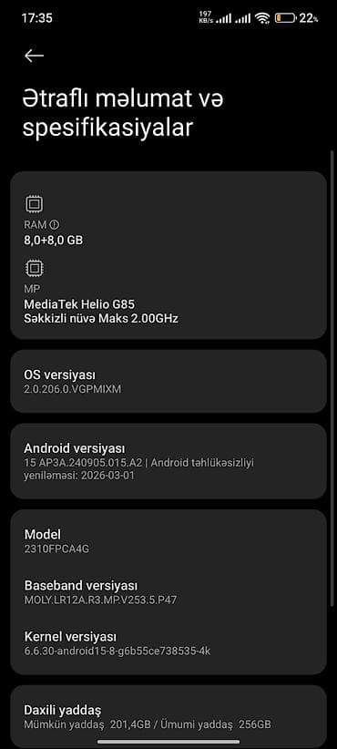 iphone x xirdalan: Xiaomi 256 GB, rəng - Qara, 
 İki sim kartlı, Face ID, Sensor — 5