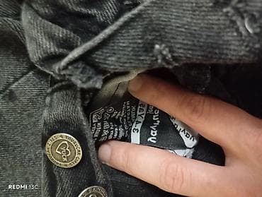 parça şalvar: Uşaq cins şalvarı – Yavrucak Jeans - Rəng: tünd boz/“washed” effektli — 5