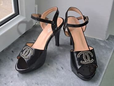 Ölçü: 38, rəng - Qara, İşlənmiş