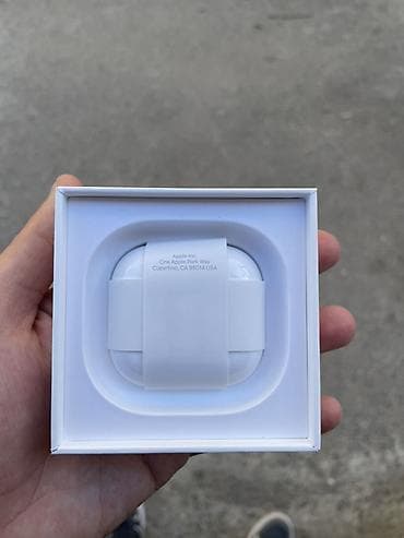 Техника и электроника: Беспроводные (Bluetooth) Наушники, Apple, цвет - Белый — 4