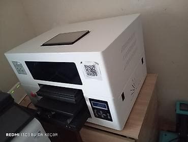 шелкография на ткани: UV DTF printer – çoxfunksiyalı, yüksək dəqiqlikli çap avadanlığı — 1