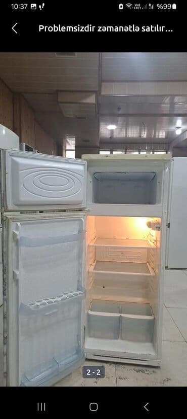 Separatorlar: İki qapılı məişət soyuducusu - Yuxarıda ayrıca dondurucu bölmə — 4