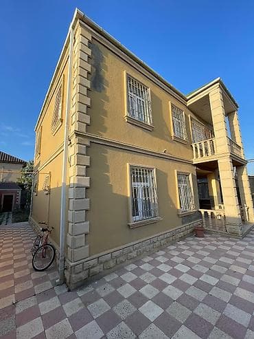 ev international: Satılır: 3 otaqlı fərdi evin daxili məkanları - Geniş hamam/tualet — 8