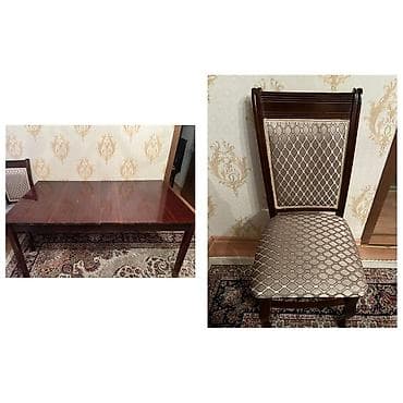 Для гостиной, Б/у, 6 стульев — 1