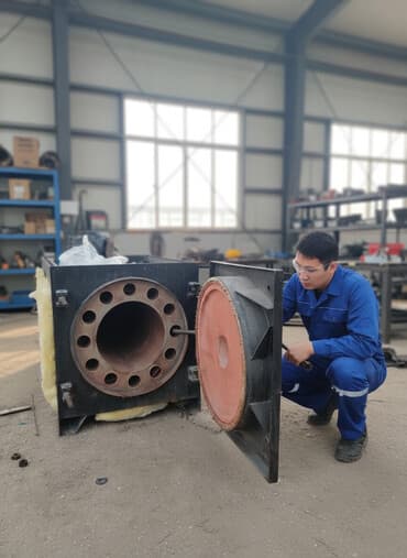 Samovarlar: Sənaye tipli istilik generatoru / istilik-kalorifer sobası - Yanacaq — 1