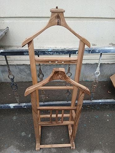 Digər biznes avadanlığı: Taxta geyim valetləri (stand) - Material: təbii ağac (yüngül və — 8