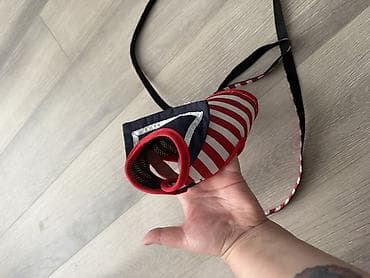 it üçün kemer: Dənizçi dizaynlı it üçün gövdə bağlamalı qoşqu və kəmər dəsti Razmer S — 5