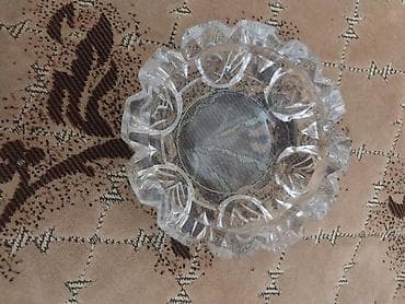 ev ucun dekorlar: Şüşə/kristal külqabı Kulqabi yenidir 4azn Unvan xirdalan #lemi0000 - — 1