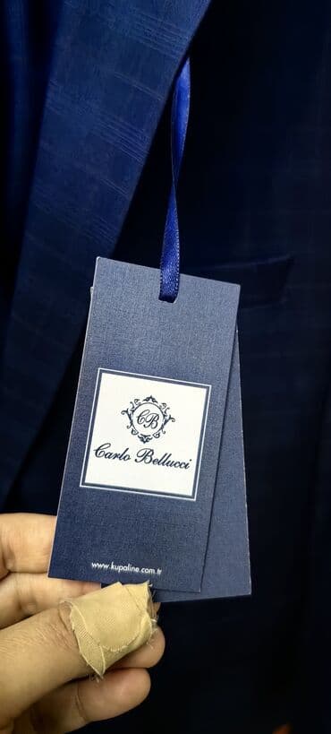 Lincoln: Carlo Bellucci kişi kostyum gödəkçə - Rəng: dərin lacivərt, xırda — 9
