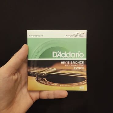 sintezator almaq: Akustik gitara simləri Daddario EZ920 Həm yeni başlayanlar, həm — 2