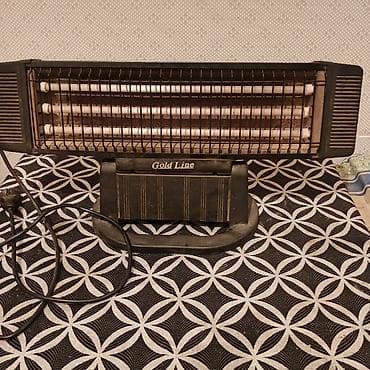 - Elektrikli qızdırıcı – Gold Line: Şəbəkə ilə işləyən masaüstü/yarım