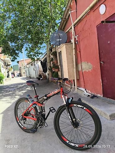 velsopet 29: MTB tipli iki təkərli velosiped - Çərçivə: qatlanan (folding) — 1