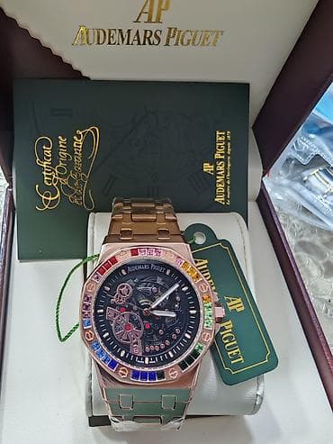 pobeda saat: Yeni, Qol saatı, Audermars Piguet, rəng - Gümüşü — 2