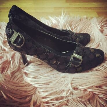 Çəngəllər: Tuflilər, Ölçü: 36, rəng - Qara, İşlənmiş — 7