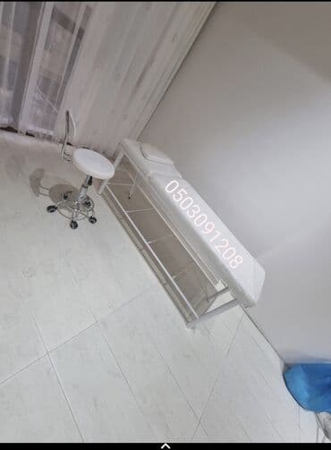 Yeni, Masaj kuşetkası, Qatlanmayan, rəng - Ağ