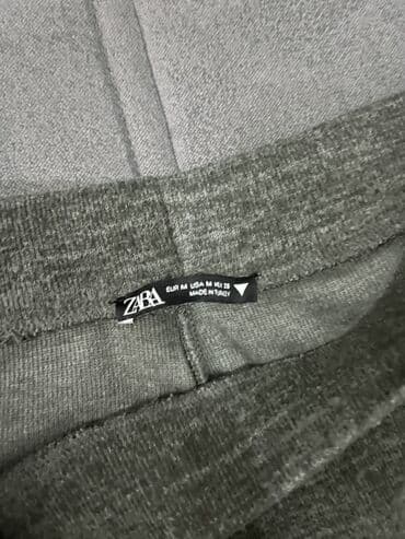 qadın cemperləri: Брюки, Zara, M, цвет - Серый — 1