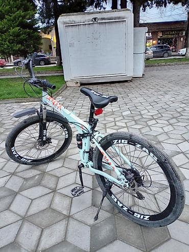 Qatlana bilən dağ velosipedi – 26" ZIG-ZAG təkərlər Əsas