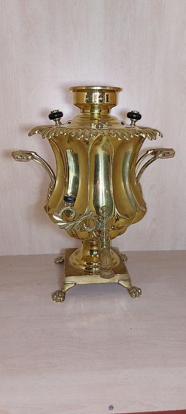 gitara simi: 19-cu esrin sonlari Tula istehsali samovar 7-litrlikdir, materiali; — 7