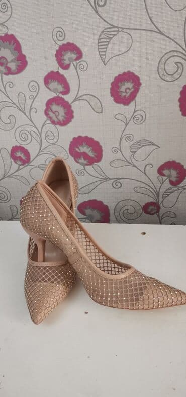 eqa shoes qarayev: Tuflilər, Ölçü: 37, rəng - Bej, Yeni — 3