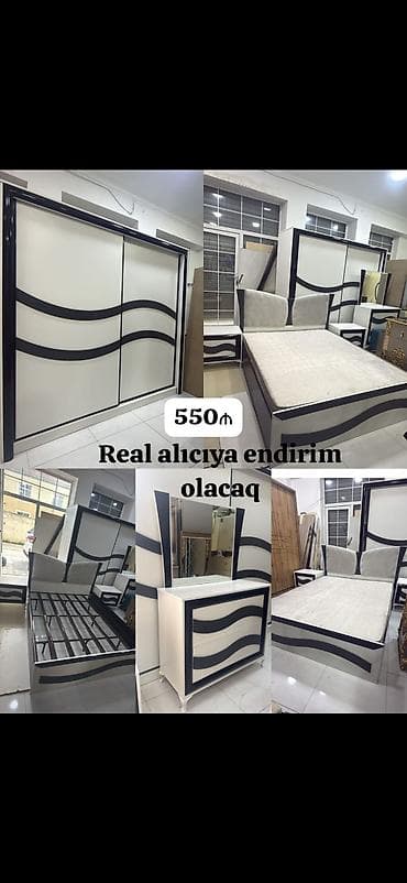 lider mebel: Yataq desti 550 manat .Catdirilma quraşdırılma ödənişlə.Unvan Emircan — 1