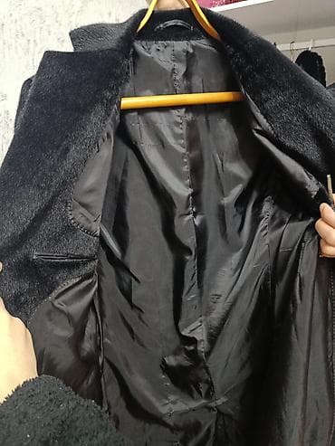 yeni geyim: Palto, rəng - Qara — 3