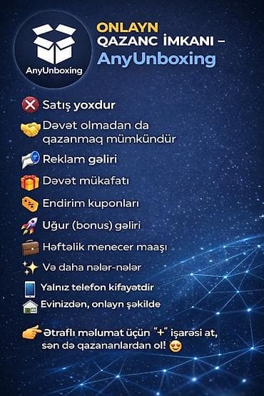 Dəvət etmədən,məhsul almadan qollar ballar yığmadan. Reklam trafiki