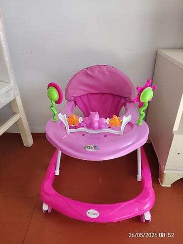 mc oyuncaq: Uşaq gəzdirəni (Babyland) – çəhrayı - Brend: Babyland - Rəng: çəhrayı — 1