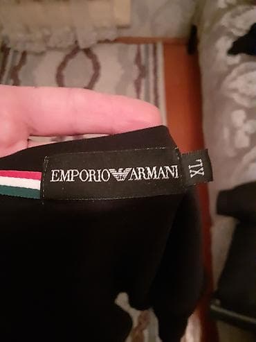 kofta modelleri: Futbolka, Emporio Armani, L, rəng - Qara — 4