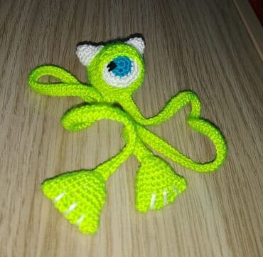 rəsm üçün boyalar, fırçalar: Вязаная закладка для книг — 1