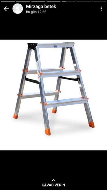 alətlər çantası: Her nov nerdivanlar — 4