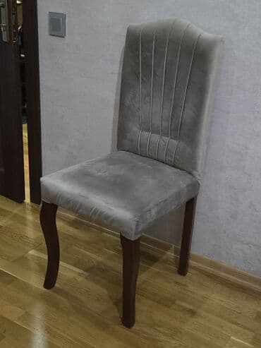 столы стулья: Для гостиной, Б/у, Нераскладной, Овальный стол, 6 стульев — 6