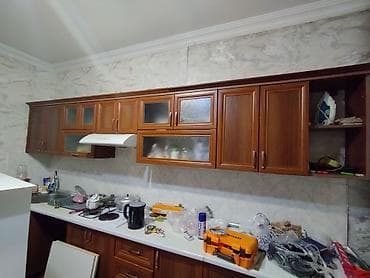 metbext divan: Mətbəx mebeli dəsti 4 metr uzunluğunda. normal vəziyyətdedir. qaz ve — 3