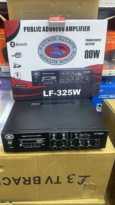 ses dinamikleri: BORL PA-750D – Professional Audio zonalı gücləndirici - 6 zona — 6