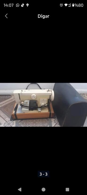 jack tikis masini qiymeti: Tikiş maşını İşlənmiş,Elektromexaniki, Ünvandan götürmə — 3