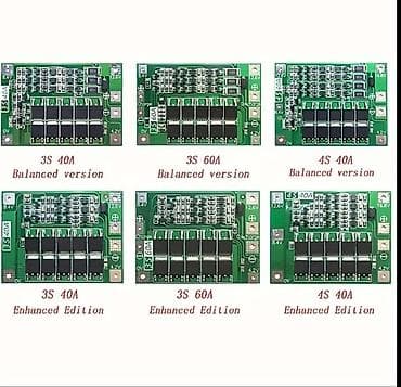 Məhsul: 4S 40A Enhanced Edition BMS (Akkumulyator Mühafizə Lövhəsi) — 2