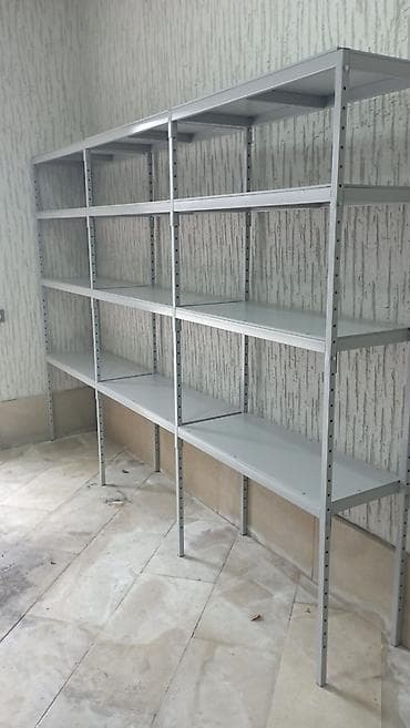 stellaj: Anbar və ofislər üçün metal rəf sistemləri - Material: qalın metal — 7
