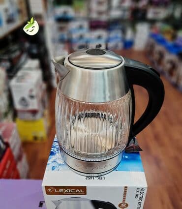 Elektrik çaydan Lexical, 1 - 1.5 l, Yeni, Pulsuz çatdırılma lalafo.az -da Elektrik çaydan Lexical, 1 - 1.5 l, Yeni, Pulsuz çatdırılma