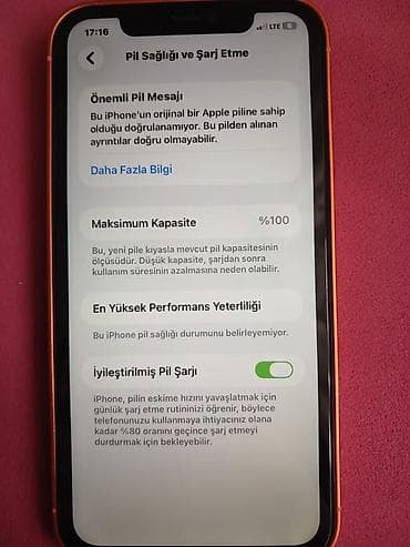 ipona: IPhone 11, 128 GB, Narıncı, Face ID — 3