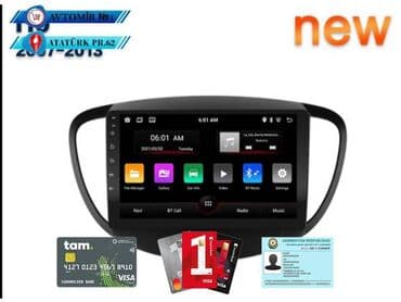 avto manitor: Hyundai i10 07-13 android monitor dvd-monitor ve android monitor hər — 1