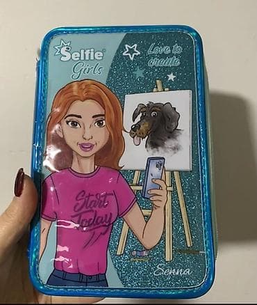 “Selfie Girls – Love to Create” qaləm qabı / penal. - Parlaq lalafo.az -da “Selfie Girls – Love to Create” qaləm qabı / penal. - Parlaq