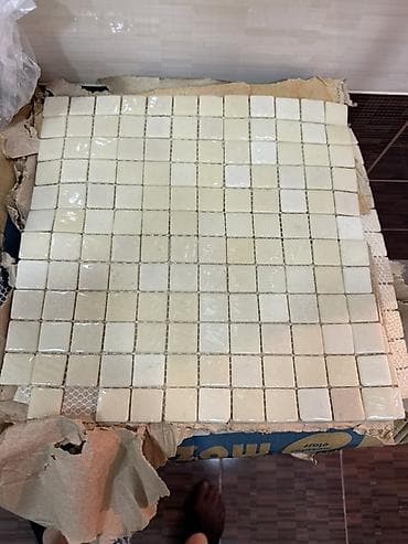 mozaika satisi: Mozaik kafel vərəqləri 38 kv - Material: keramika mozaik - Rəng — 1