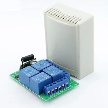 433Mhz Universal Simsiz Uzaqdan İdarəetmə AC110V 220V Röle 4CH Modul lalafo.az -da 433Mhz Universal Simsiz Uzaqdan İdarəetmə AC110V 220V Röle 4CH Modul