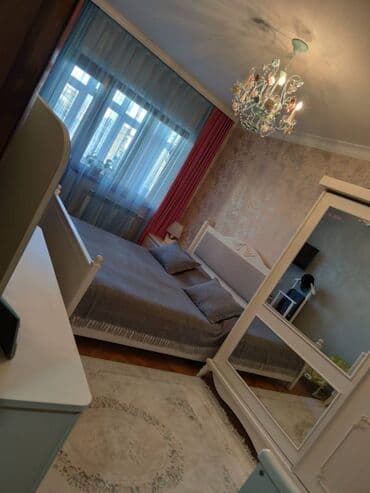 yasamalda satilan bina evleri: Bakı, 3 otaqlı, Köhnə tikili, m. İnşaatçılar, 85 kv. m — 4