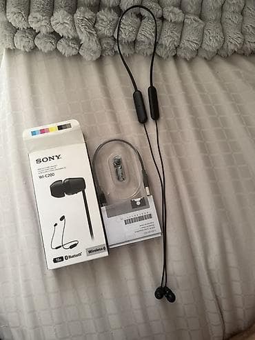 наушник: Беспроводные (Bluetooth) Наушники, Sony, цвет - Черный — 3