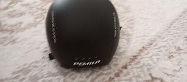 maz motor: Pemila urban tipli dəbilqə - Rəng: mat qara - Brend və yazı: PEMILA — 7