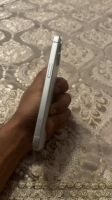 işlenmiş kondisoner: IPhone 15, 128 GB, Ağ, Qırıq — 7