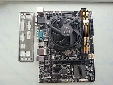 Ana plata: Gigabyte GA-H81M-D2V CPU: İ5 4-cü nəsil (4 nüvə, 4 axın)