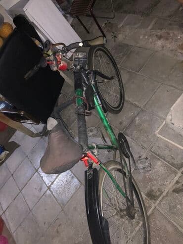 velosiped ucun isiqlar: İşlənmiş Şəhər velosipedi Rambo, 26", sürətlərin sayı: 1, Ünvandan götürmə — 5