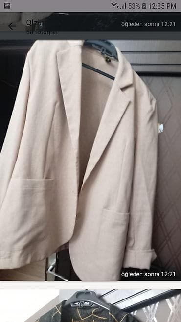 Kurtkalar: Pencək, Massimo Dutti, Kətan, L — 1